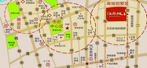 宝安·江南城位置图